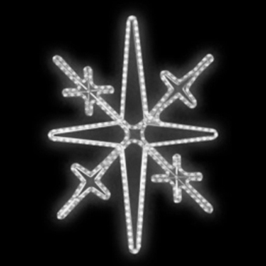 Světelný Dekor LED 6812 - 76x102cm