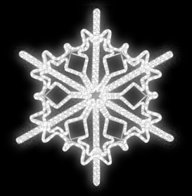 Světelný Dekor LED 6842 - 94x94cm