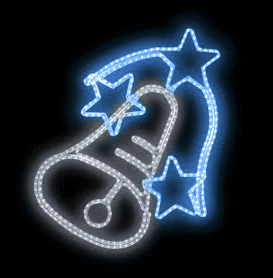 Světelný Dekor LED 6951 - 85x102cm