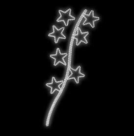 Světelný Dekor LED 7211 - 95x200cm