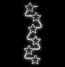 Světelný Dekor LED 7221 - 55x190cm