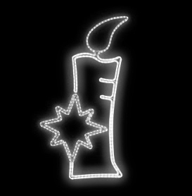 Světelný Dekor LED 7271 - 75x140cm