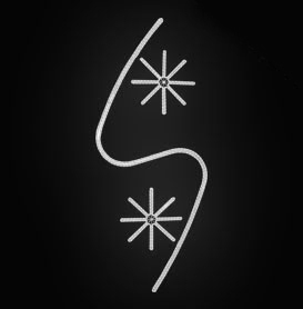 Světelný dekor Esko s vločkami LED 7321 - 250 x 103 cm