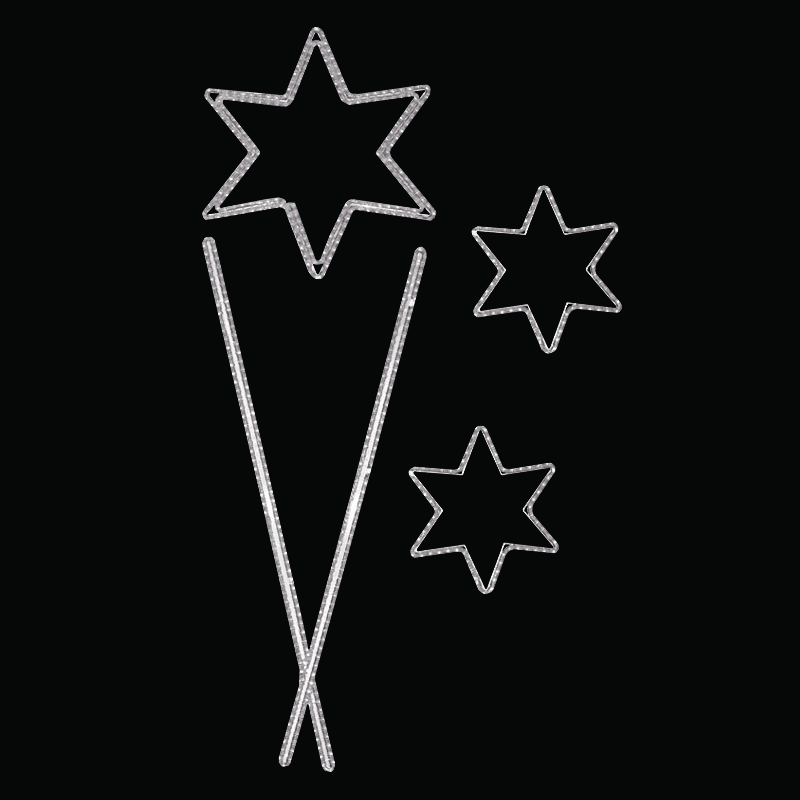 Světelný Dekor LED 7381 - 134x240cm