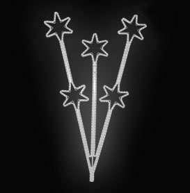 Světelný Dekor LED 7391 - 110x181cm