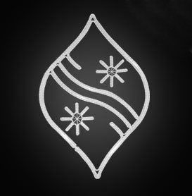 Světelný Dekor LED 7431 - 111x176cm