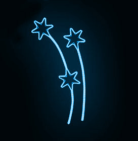 Světelný Dekor LED 7501 - 82x160cm