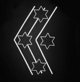 Světelný Dekor LED 7551 - 232x140cm