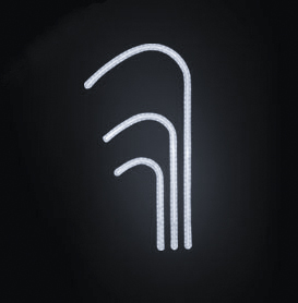 Světelný Dekor LED 7791 - 70x125cm