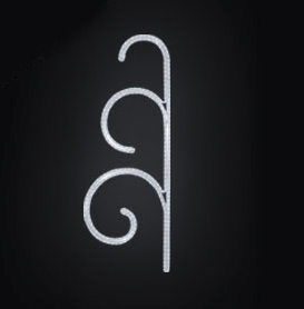 Světelný Dekor LED 7841 - 56x153cm