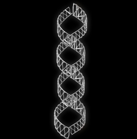 Světelný Dekor LED 8371 3D/A - 290x70cm