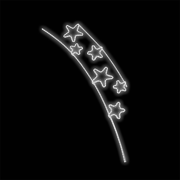 Světelný Dekor LED 8821 - 176x116cm