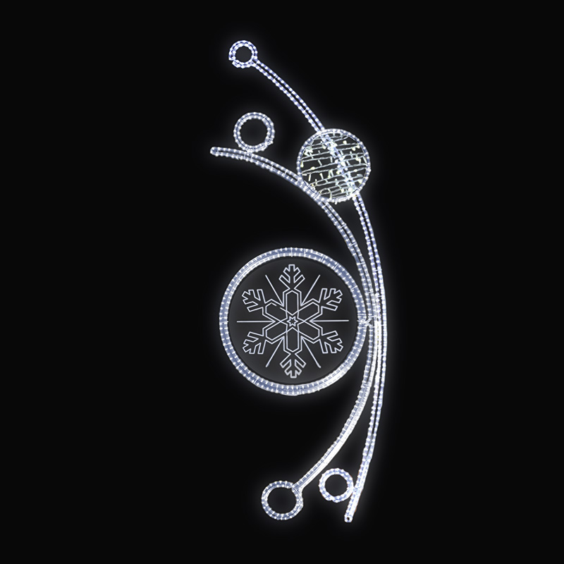 Světelný Dekor s plastovou vsadkou LED 1001 - 272 x 96cm