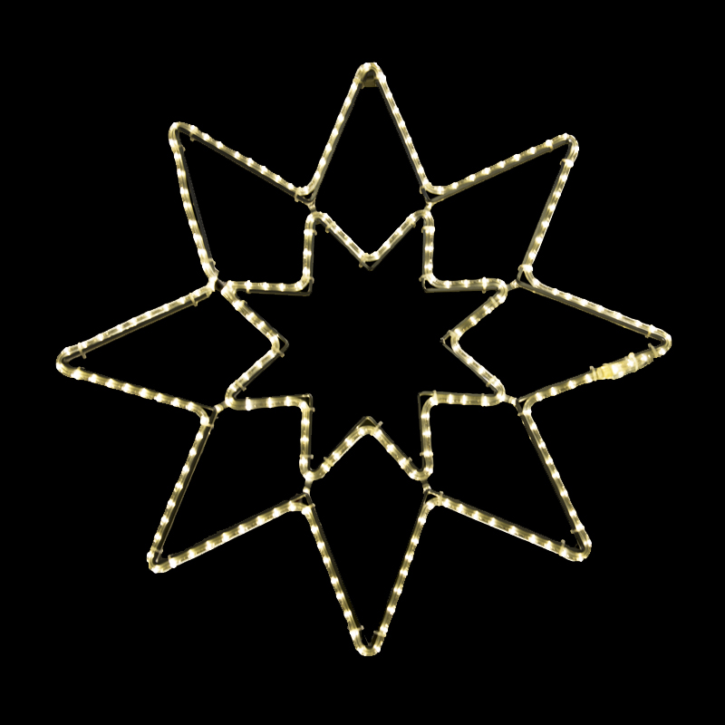 Světelný Dekor hvězda LED 5221 - 95 x 95 cm