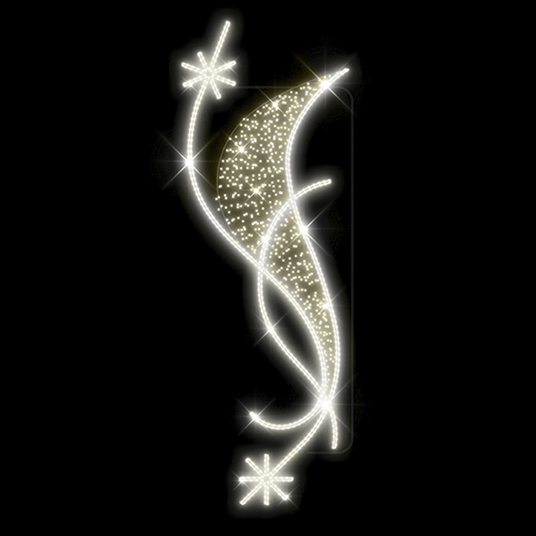 Světelný Dekor LED 9871 - 107x286cm