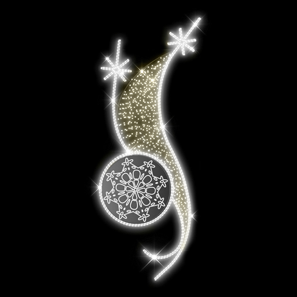 Světelný Dekor LED 9881 - 109x293cm