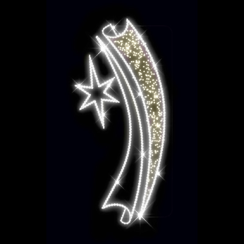 Světelný Dekor LED 9911 - 127x265cm