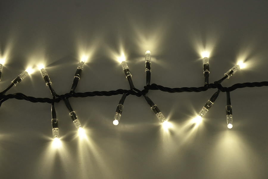 Světelný řetěz LEDCPLR-240-teplá bílá/čk 6m, 240 LED