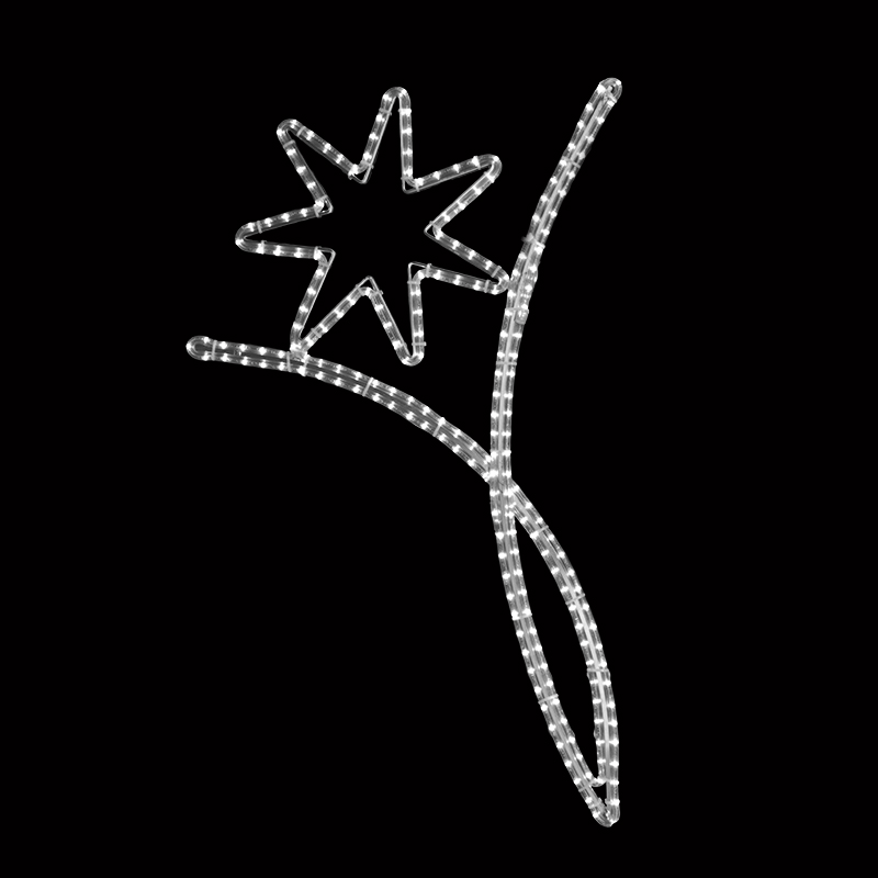 Světelný Dekor LED 1253 - 110x65cm