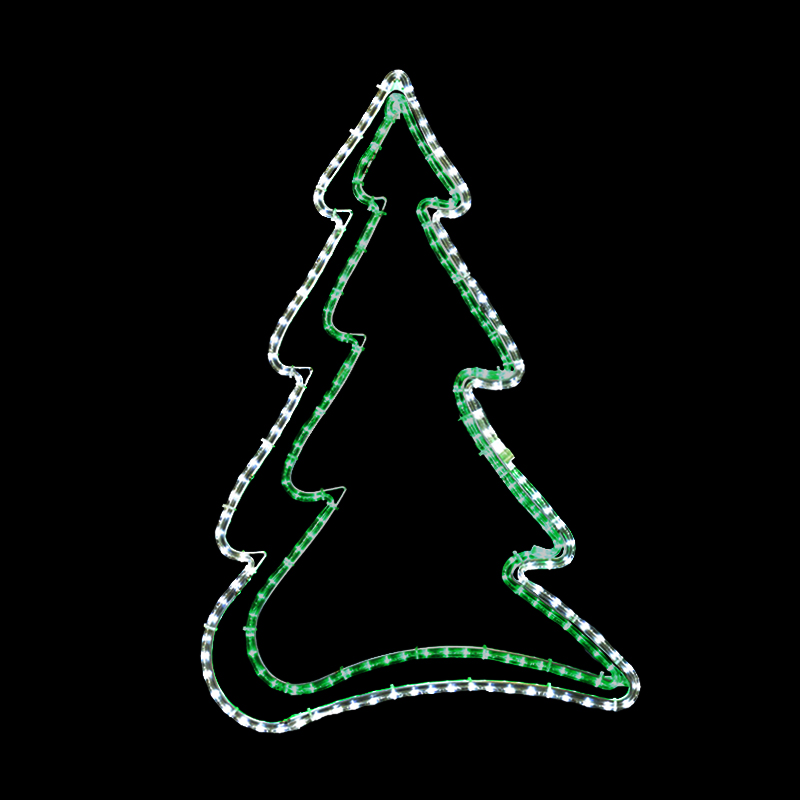 Stromek dekor bez výpletu LED 1302 - 107 x 65 cm