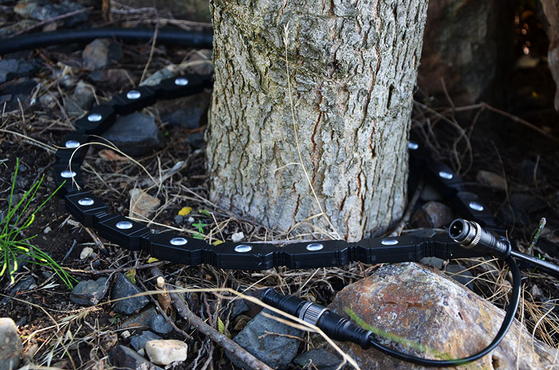 Flexibilní LED řetězový reflektor TF-FW-002-3030-24V - studená bílá