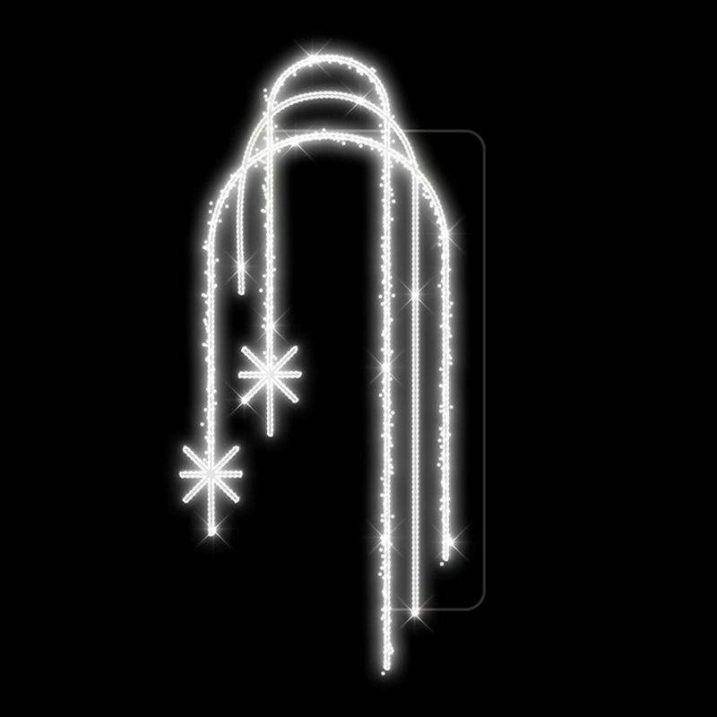 Světelný Dekor LED  9841 - 300x118cm