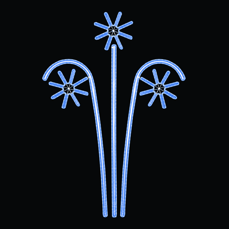 Světelný Dekor LED 7341 - 115x170cm