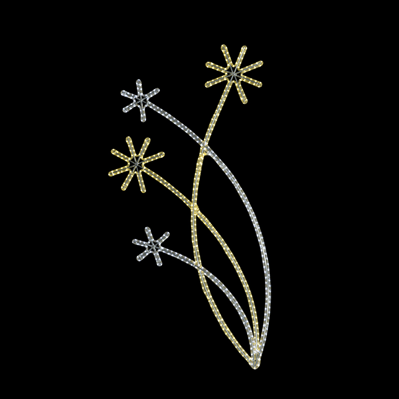 Světelný Dekor LED 1262 - 154 x 78 cm