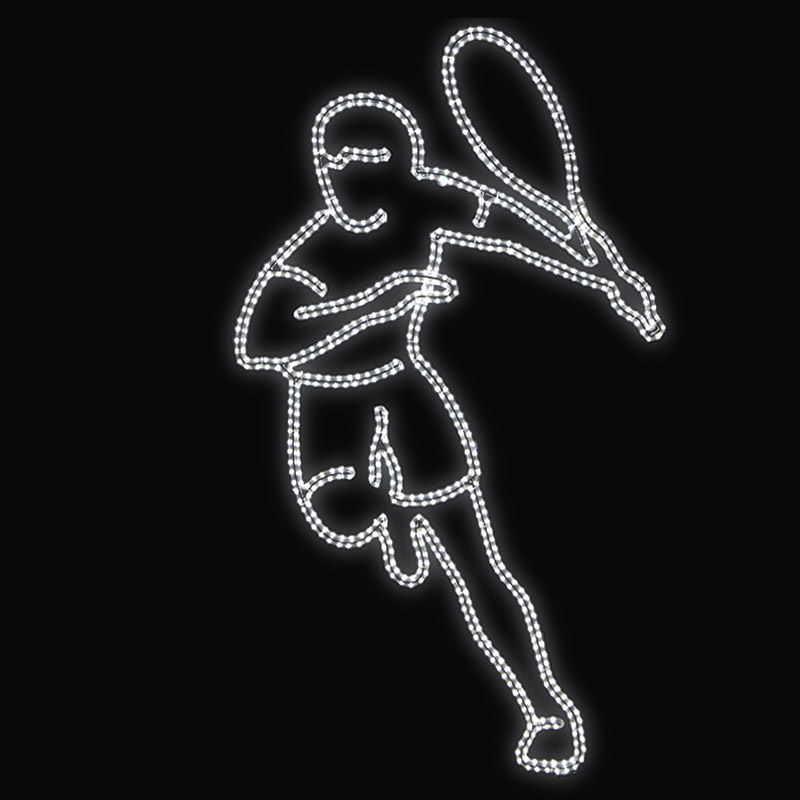 LED dekor tenista N19/20 - 210 x 122 cm