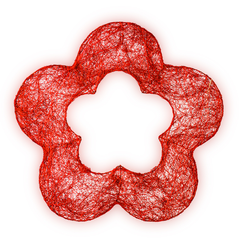 Sisalová kytka B54912 - 30 cm