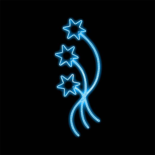 Světelný Dekor LED 8752 - 76x207cm