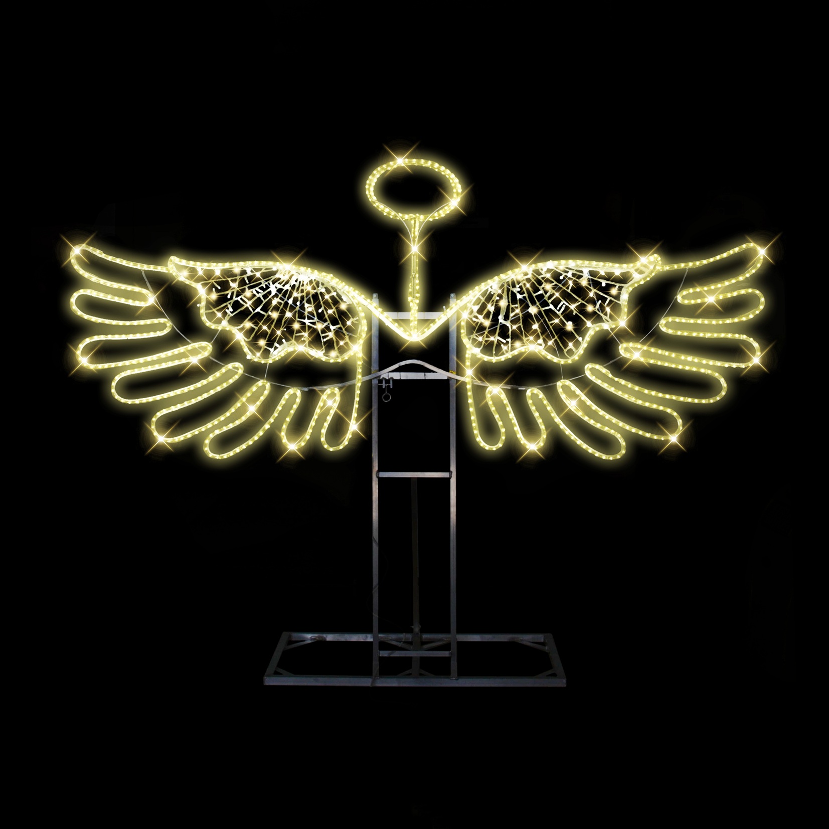 2D LED andělská křídla - N11/25 - 24 V - 200 x 258 cm