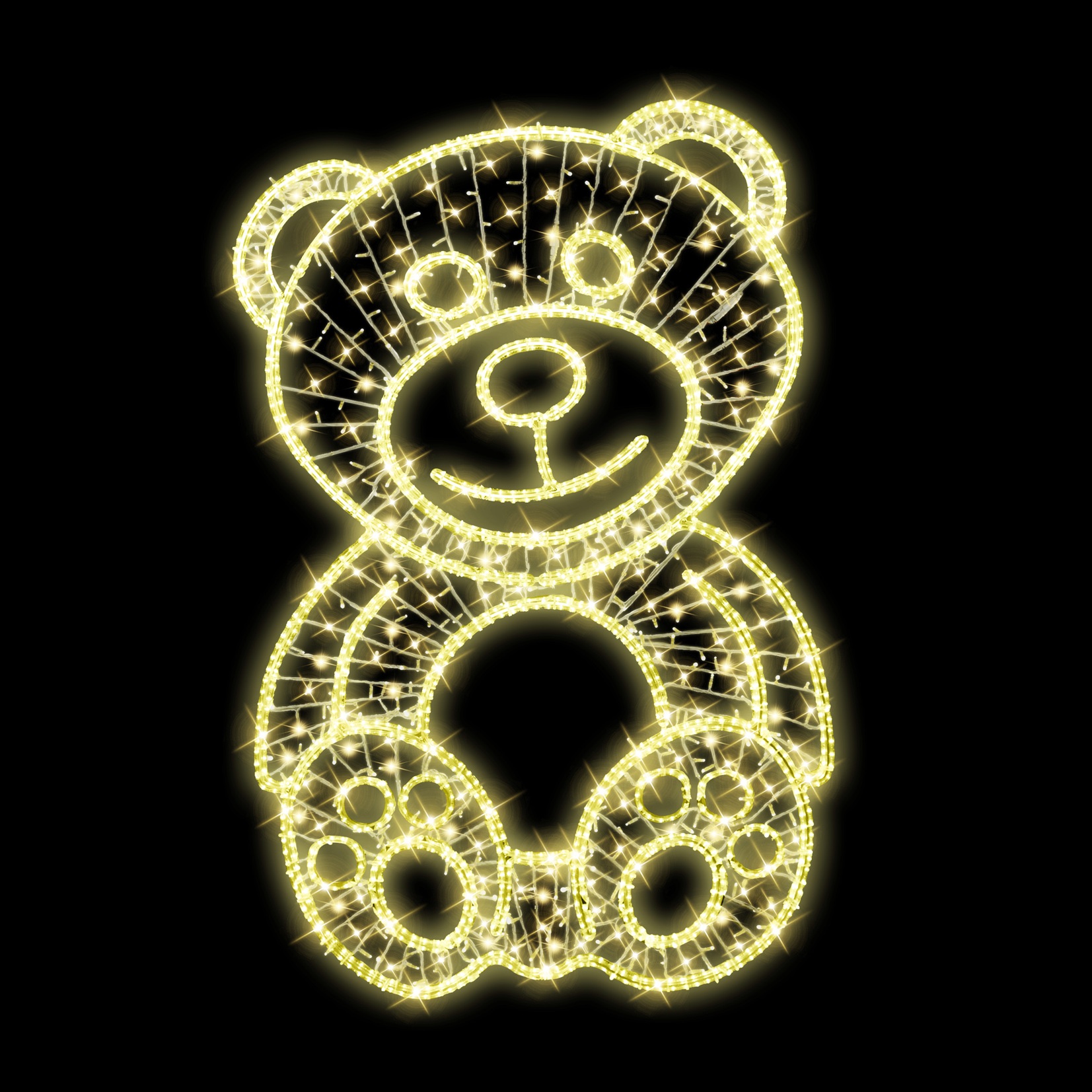 2D LED medvěd - N19/25 - 24 V - 216 x 132 cm