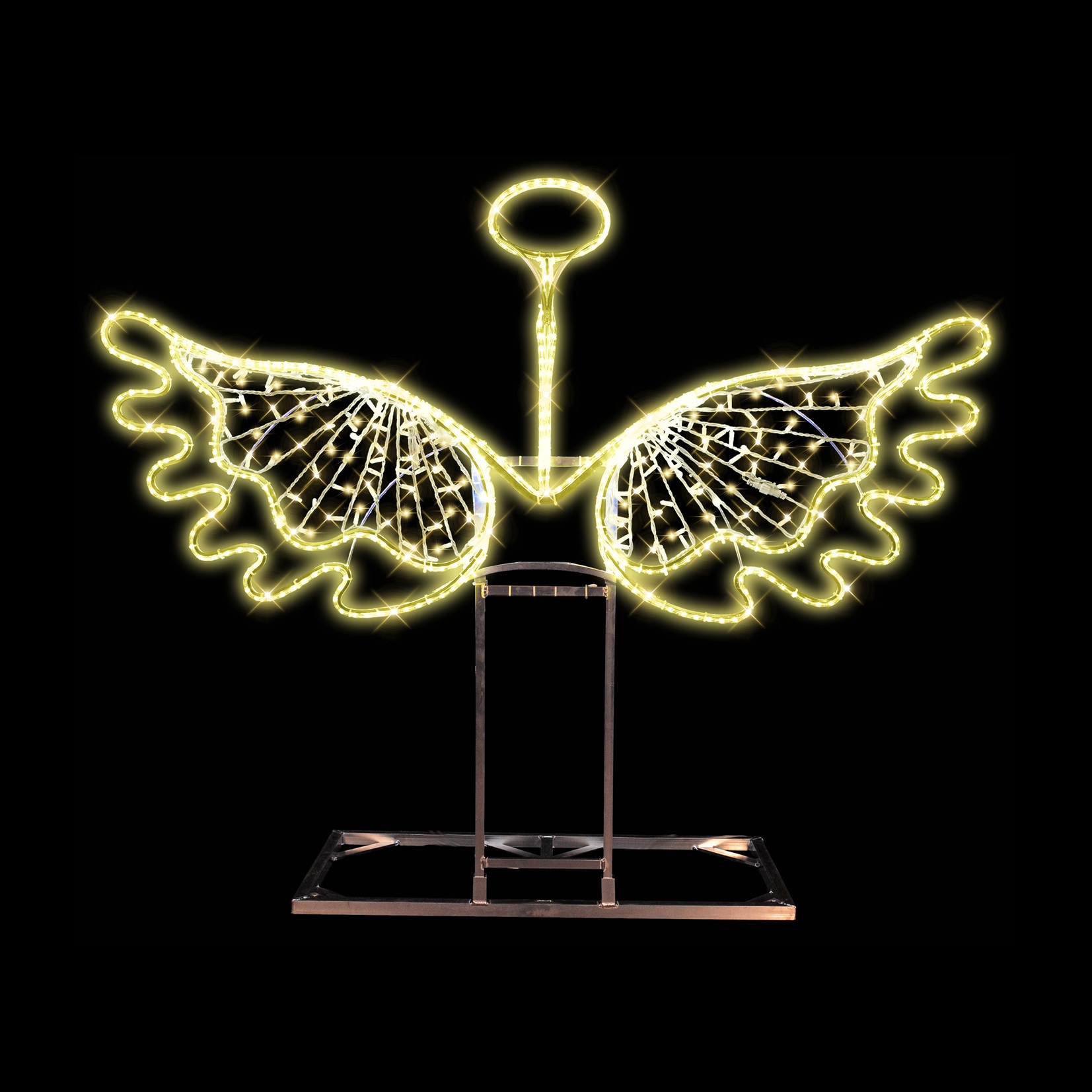 2D LED andělská křídla dětská - N29/25 - 24 V - 158 x 188 cm