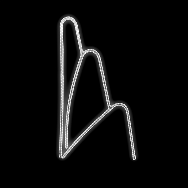 Světelný Dekor LED 8901 A - 153x86cm