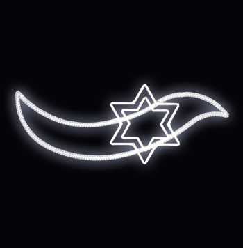 Světelný dekor LED 5271 - 88x250cm