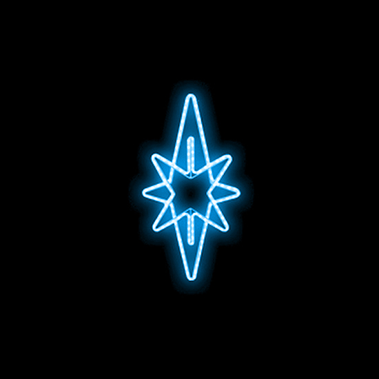 Světelný Dekor LED 6023 - 48x81cm