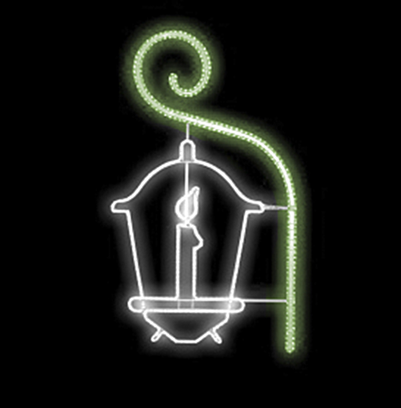 Světelný Dekor LED 5371 - 172x102cm