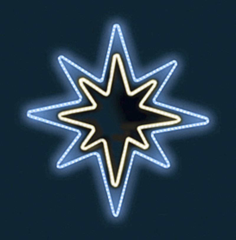 Světelný Dekor LED 5691 - 130x137cm