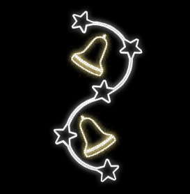 Světelný Dekor LED 5961 - 111x237cm