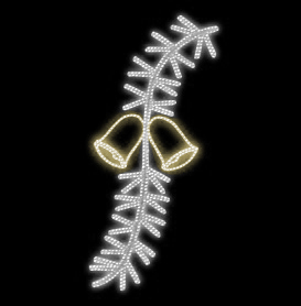 Světelný Dekor LED 5971 - 112x227cm