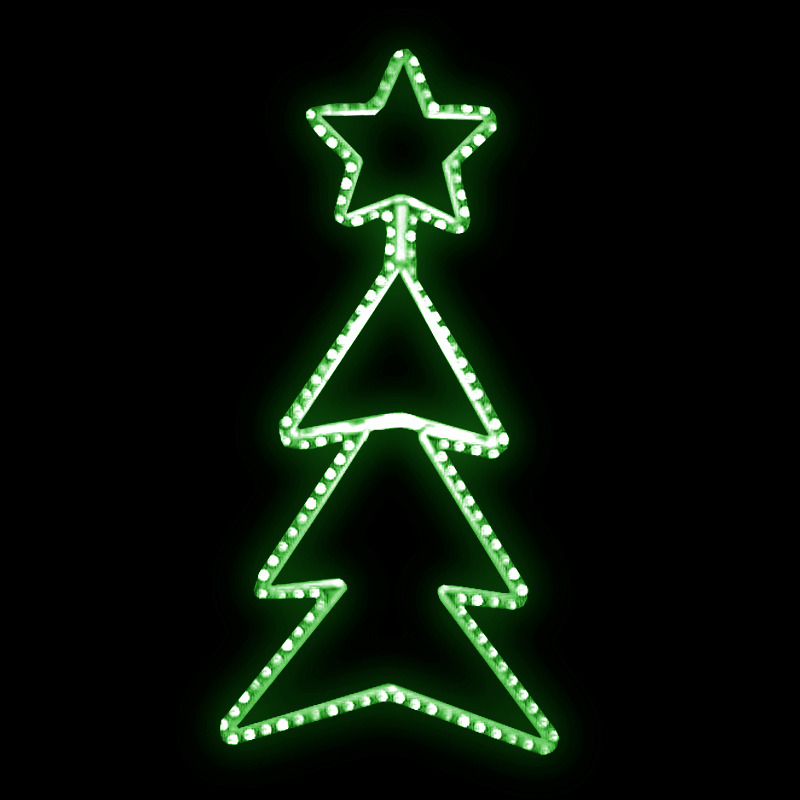 Světelný Dekor LED 6043 - 54x110cm