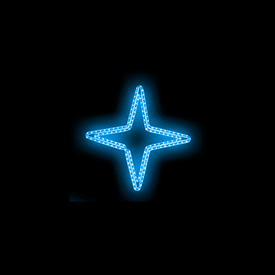 Světelný Dekor LED 6302 - 66x66cm