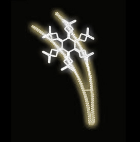 Světelný Dekor LED 6391 - 82x172cm