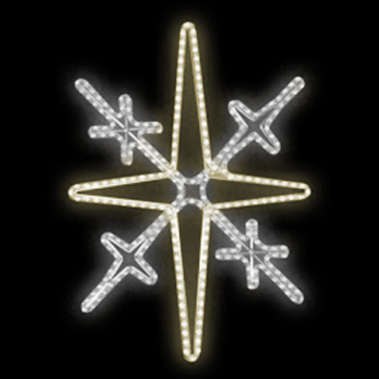 Světelný Dekor LED 6812 - 76x102cm