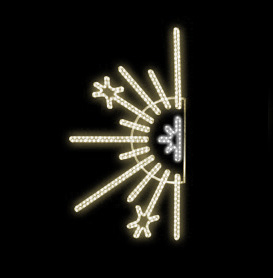 Světelný Dekor LED 6831 - 75x140cm