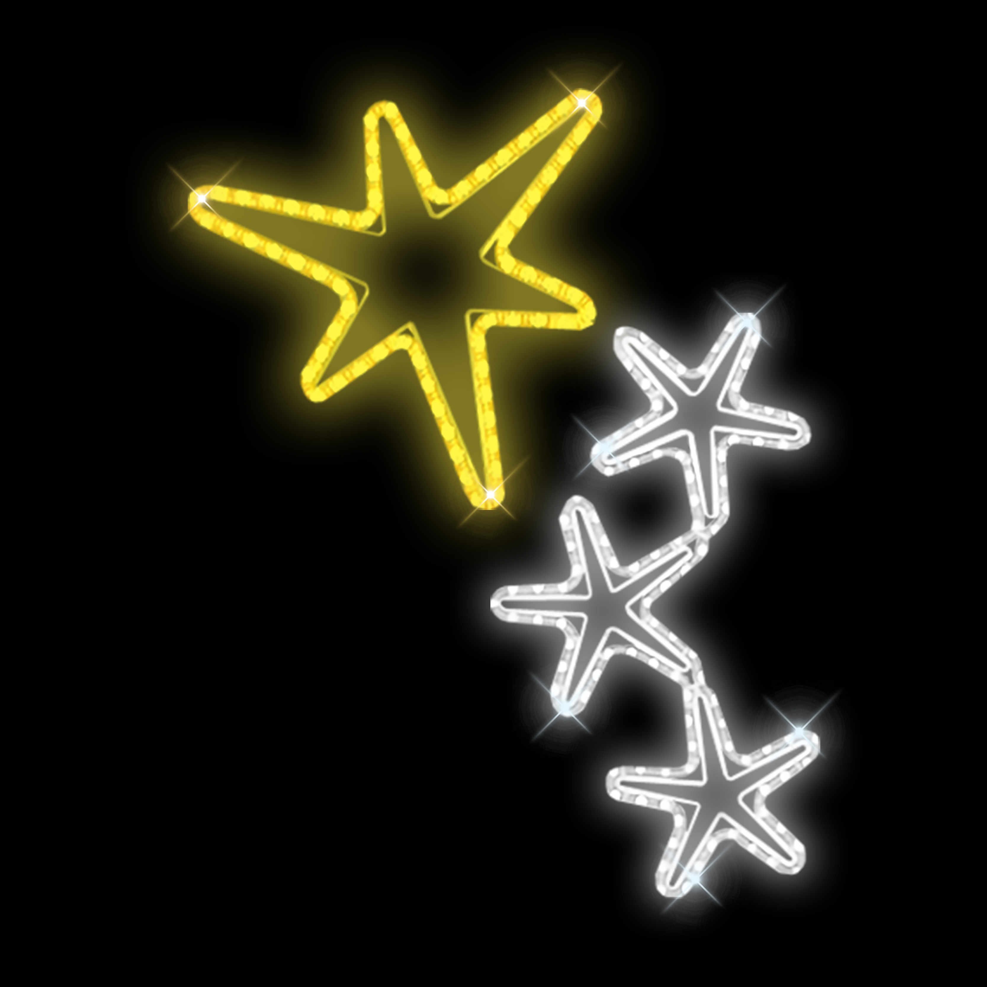 Světelný Dekor LED 6962 - 70x90cm