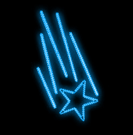 Světelný Dekor LED 7241 - 170x70cm