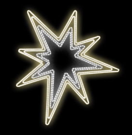 Světelný Dekor LED 7251 - 130x150cm