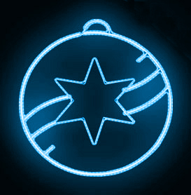 Světelný Dekor LED 7401 - 125x135cm